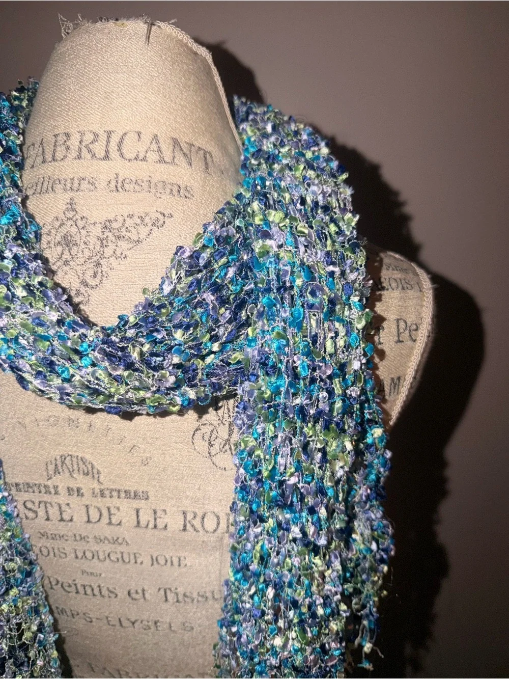 Wrap tie scarf